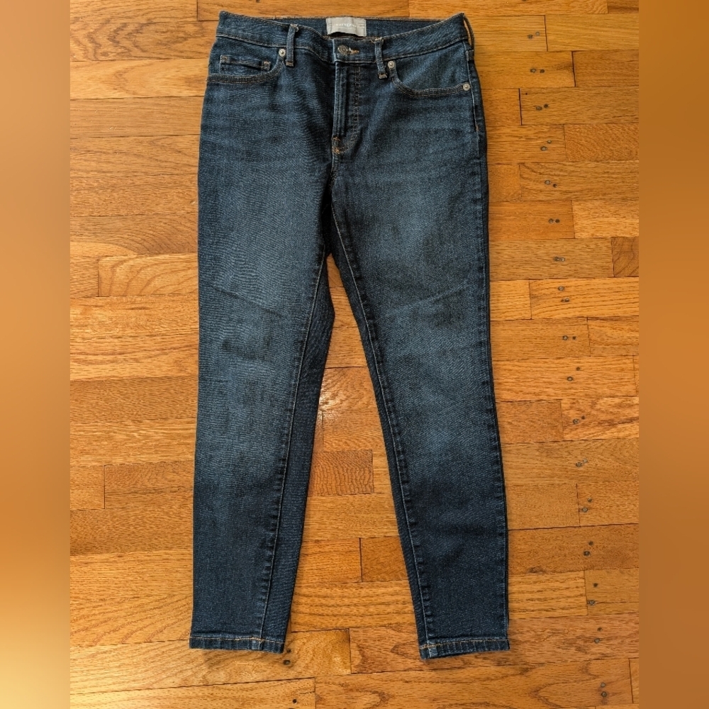 Everlane Mid Rise Skinny Ankle Jeans - Picture 1 of 7